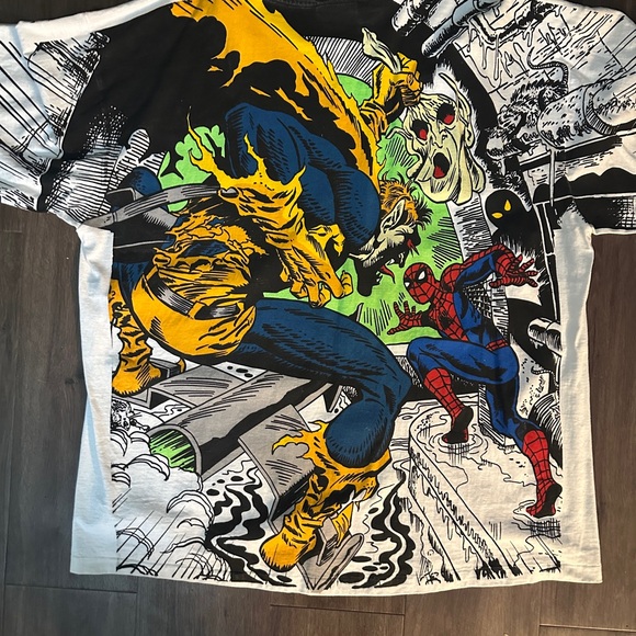 Bootleg ‘Spider-Man vs Hobgoblin’ sz XXL - Picture 3 of 6